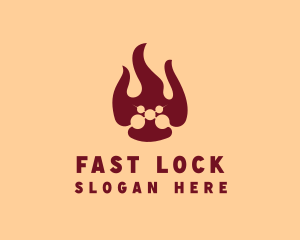 Street Food Grill logo design