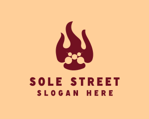 Street Food Grill logo design