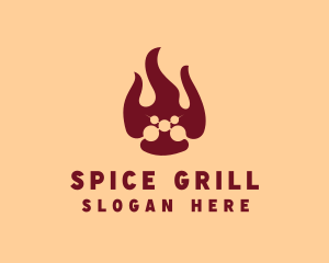 Street Food Grill logo design