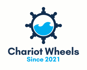 Ship Wheel Marine  logo design