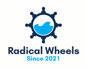 Ship Wheel Marine  logo design