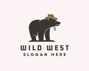 Wild Cowboy Bear logo