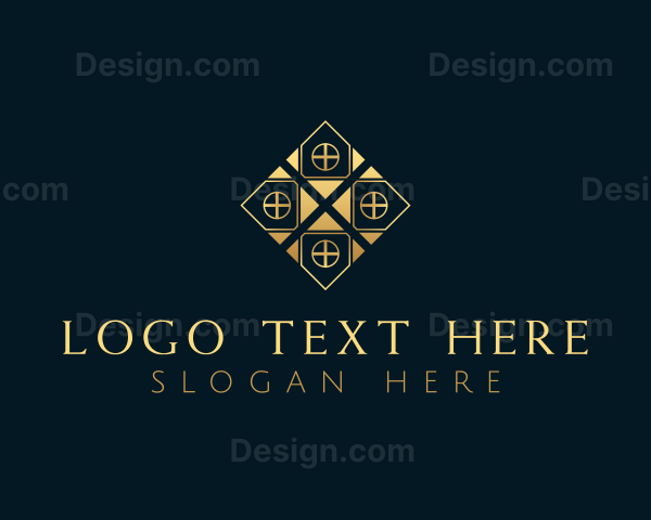 Luxury House Tile Logo