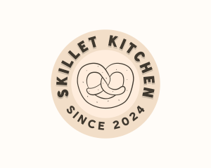 Pretzel Bread Bakery logo design