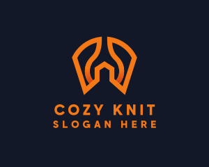 Wrench Spanner Tool logo design