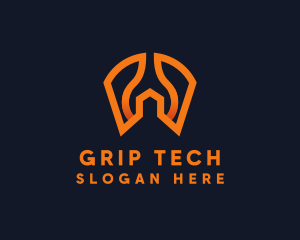 Wrench Spanner Tool logo design