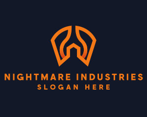 Wrench Spanner Tool logo design