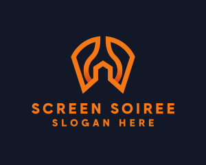 Wrench Spanner Tool logo design