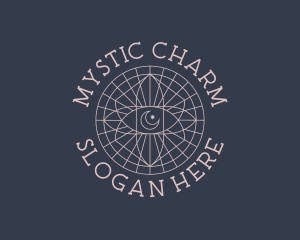 Mystic Bohemian Eye logo design