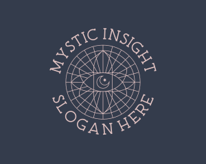 Mystic Bohemian Eye logo design