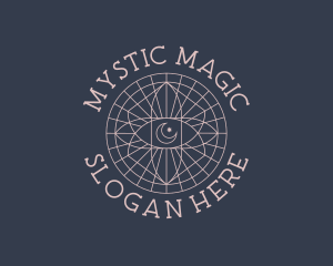 Mystic Bohemian Eye logo design