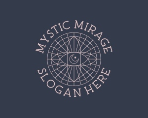 Mystic Bohemian Eye logo design