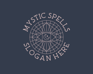 Mystic Bohemian Eye logo design