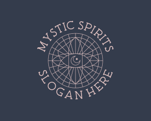 Mystic Bohemian Eye logo design