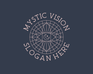 Mystic Bohemian Eye logo design