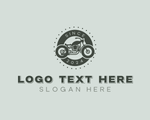 Motorbike Racing Vehicle Logo