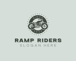 Motorbike Racing Vehicle logo design