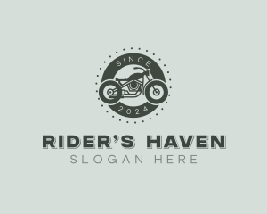 Motorbike Racing Vehicle logo design