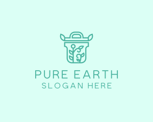 Organic Pot Plant logo