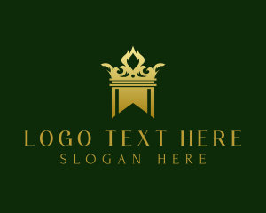 Luxury Crown Banner logo