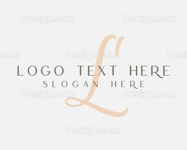 Stylish Fashion Beauty Logo