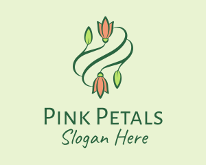 Elegant Tulip Flowers  logo design