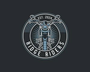 Rider Motorcycle Mechanic logo design