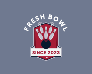 Bowling Sports Championship logo design