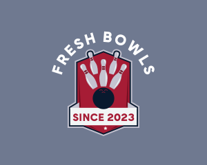 Bowling Sports Championship logo design