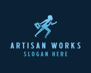 Working Employee Career logo design