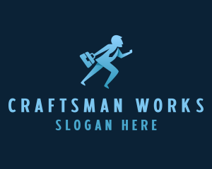 Working Employee Career logo design