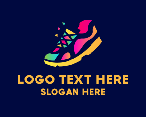 Cool Sneaker Shoes Logo