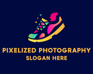 Cool Sneaker Shoes logo design