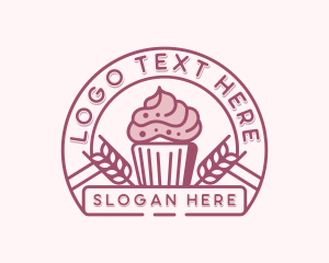 Cupcake Dessert Bakery  Logo