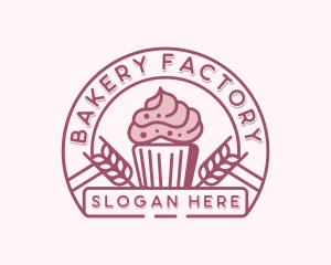 Cupcake Dessert Bakery  logo design