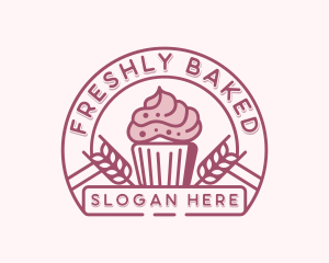 Cupcake Dessert Bakery  logo design