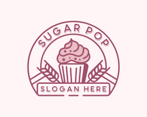 Cupcake Dessert Bakery  logo design