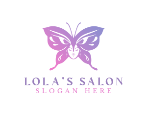 Butterfly Beauty Salon logo design