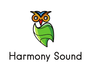 Owl Leaf Cocoon logo