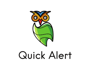 Owl Leaf Cocoon logo