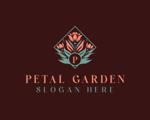 Flower Elegant Florist logo design