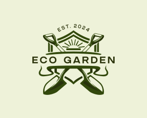 Shovel Garden Landscaping logo design