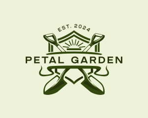 Shovel Garden Landscaping logo design