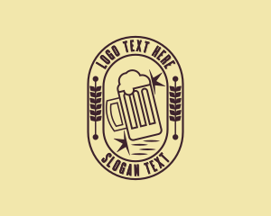 Pub Beer Liquor Logo