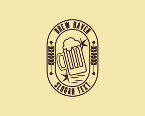 Pub Beer Liquor logo design