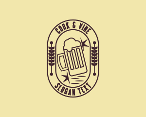 Pub Beer Liquor logo design