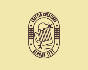 Pub Beer Liquor logo design