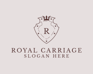 Royal Crown Shield logo design