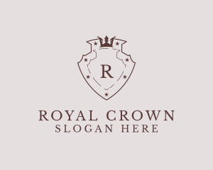 Royal Crown Shield logo design