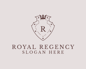 Royal Crown Shield logo design